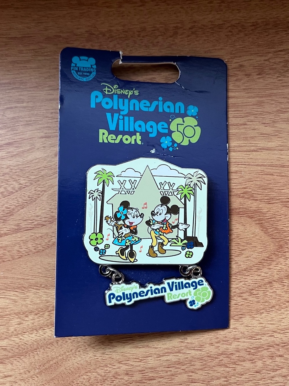 Walt Disney World Polynesian Village Resort 50th Anniversary Pin